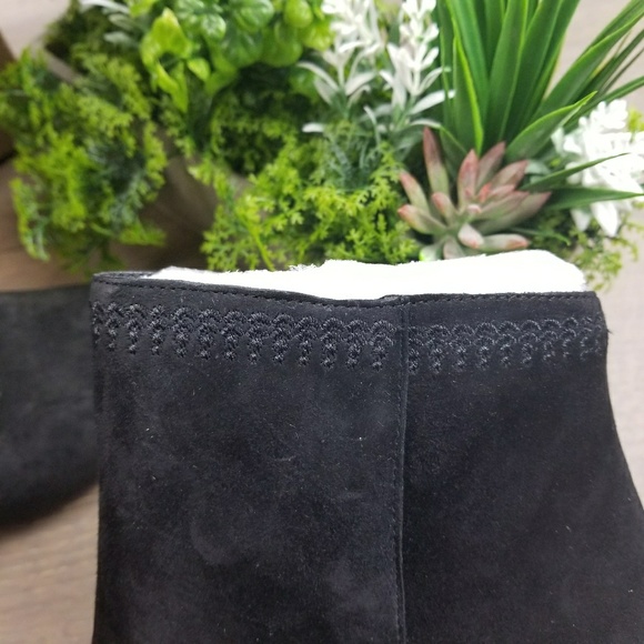 LOWEST Lucky Brand Salmah 2 Block Heel Ankle Boot - Picture 7 of 8